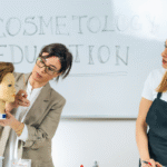 Beauty school cosmetology training session in Seattle WA