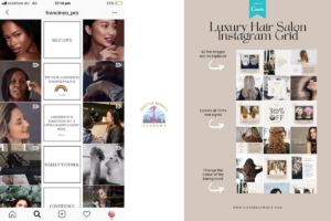 Client testimonials on your beauty portfolio