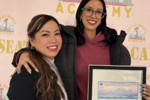 Cosmetology program graduation