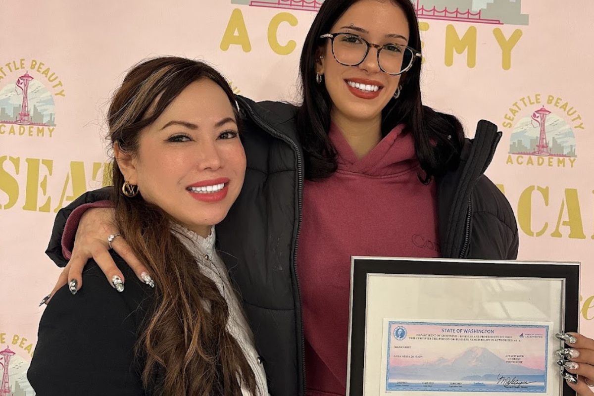 Cosmetology program graduation Cosmetology program graduation