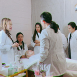 Students are listening the instructors teaching techniques in an esthetics program in Seattle Beauty Academy