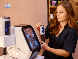 Technology meets esthetics with advanced skincare tools and modern beauty education at Seattle Beauty Academy