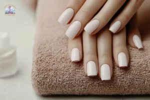 acrylic nails made by Seattle Beauty Academy students