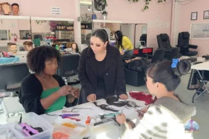 At Seattle Beauty Academy, students learn the full lightening process — from bleach application and timing to toner selection