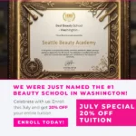 Seattle Beauty Academy Named #1 Beauty School in Washington 2026