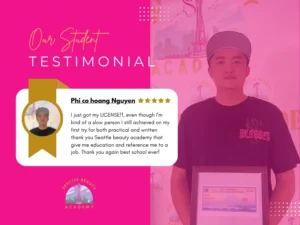 Seattle Beauty Academy graduate give us review